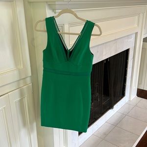 Jay Godfrey size 4 green cocktail dress